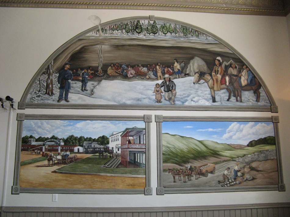 1020 Courtroom mural, 2007
